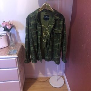 American Eagle camo jacket